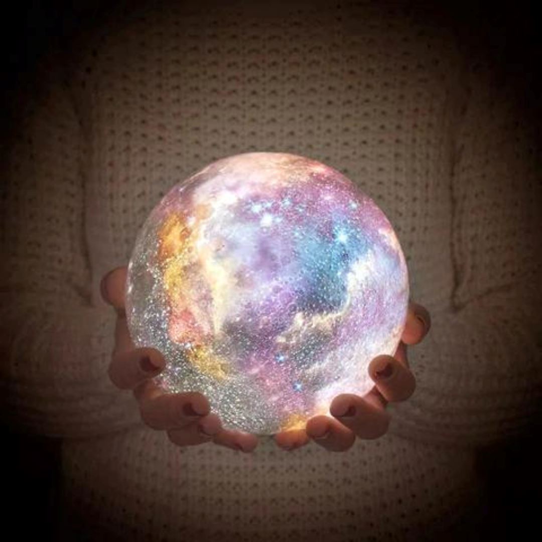 Lunara | Lámpara Lunar 3D Inalámbrica