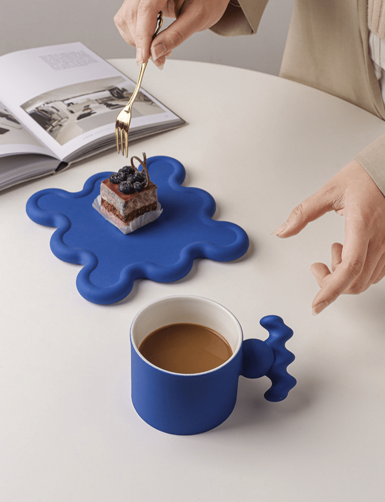 Juego de tazas de porcelana premium