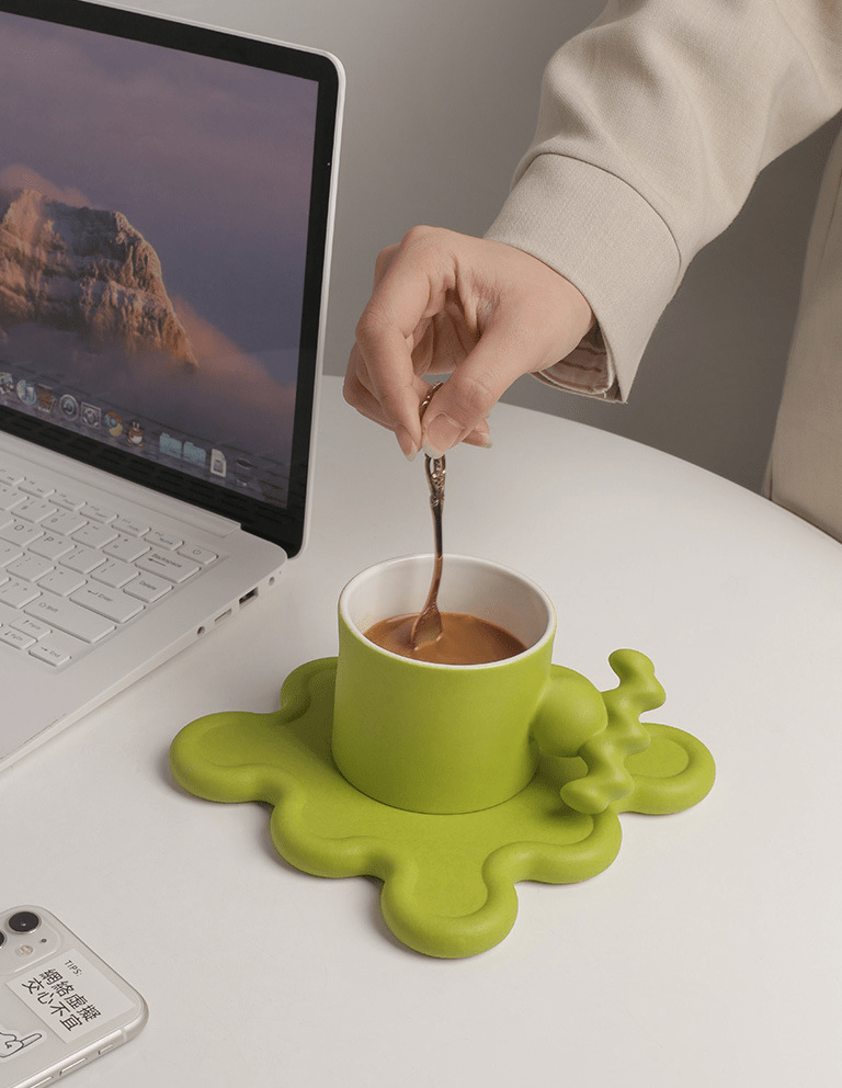 Juego de tazas de porcelana premium