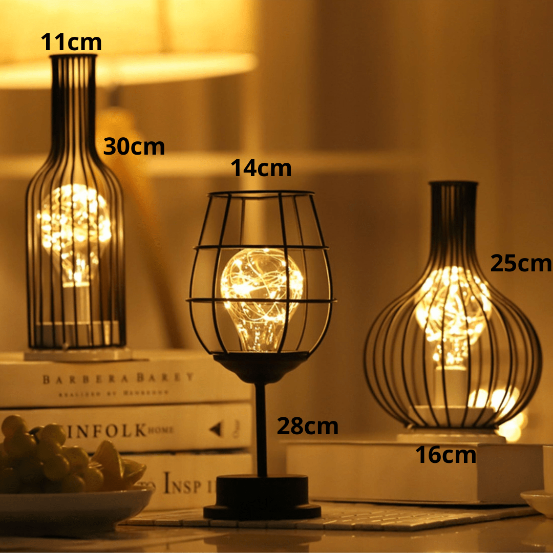 LuxeGlow | Lámpara LED inalámbrica