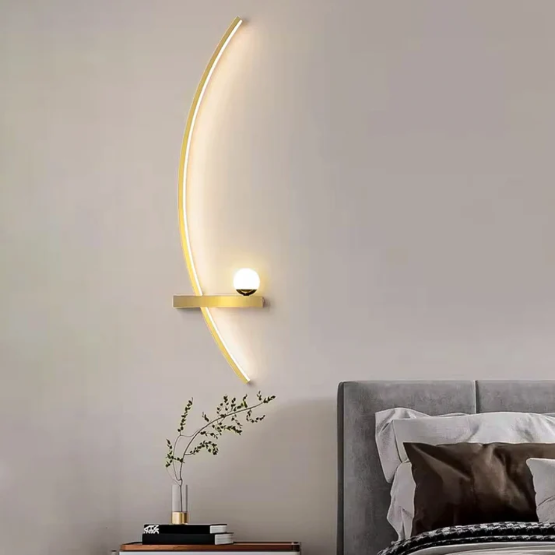 Luxe LED Wall Lamp, Modern Sconce Light