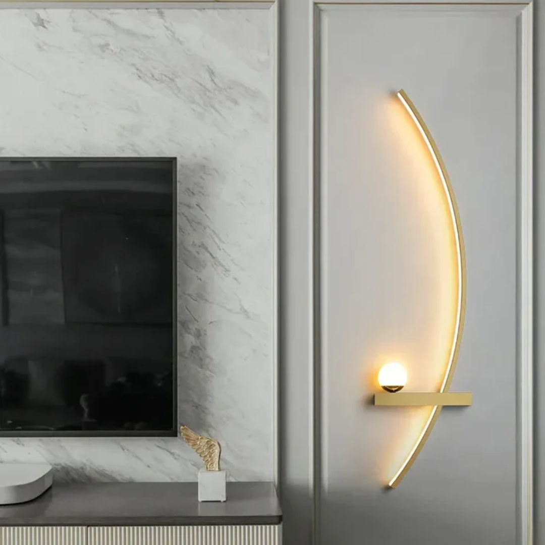 Luxe LED Wall Lamp, Modern Sconce Light