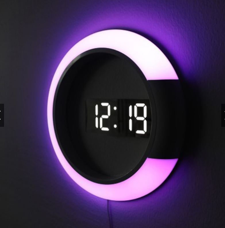 Reloj de Pared Moderno para Decoración de Interiores Elegantes