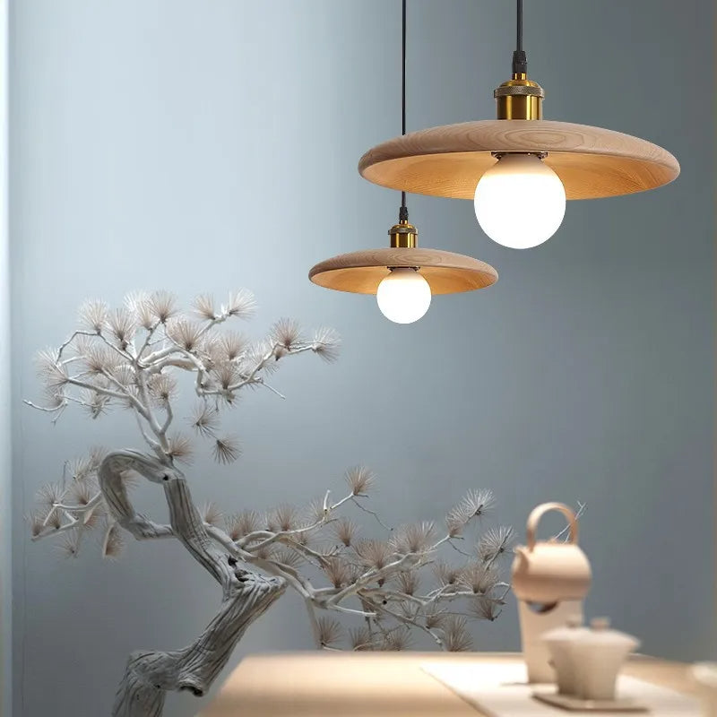 Marentis | Lampada a sospensione in legno