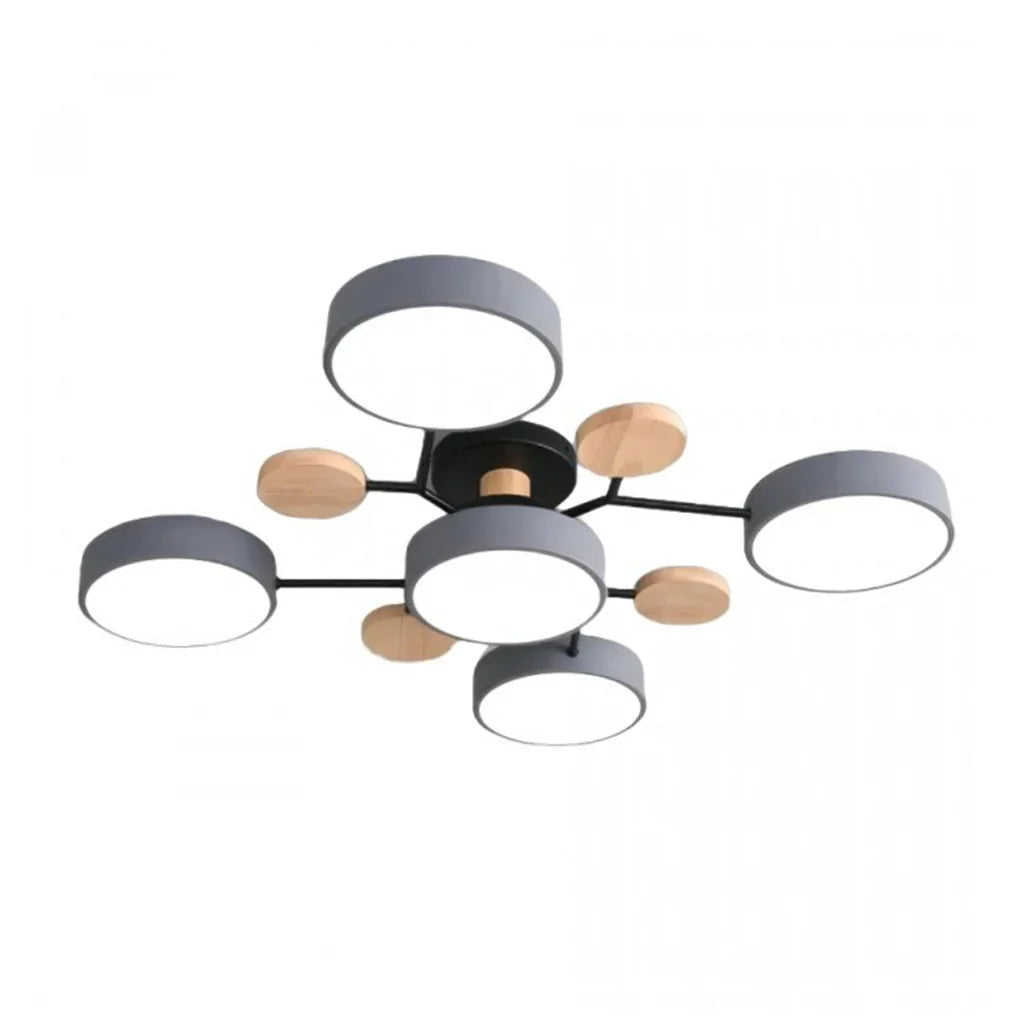 Mellow Glow | Plafoniera a LED Molecolare Flush Mount