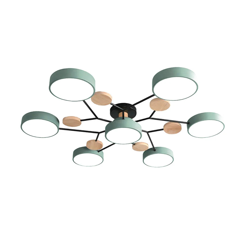 Mellow Glow | Plafoniera a LED Molecolare Flush Mount