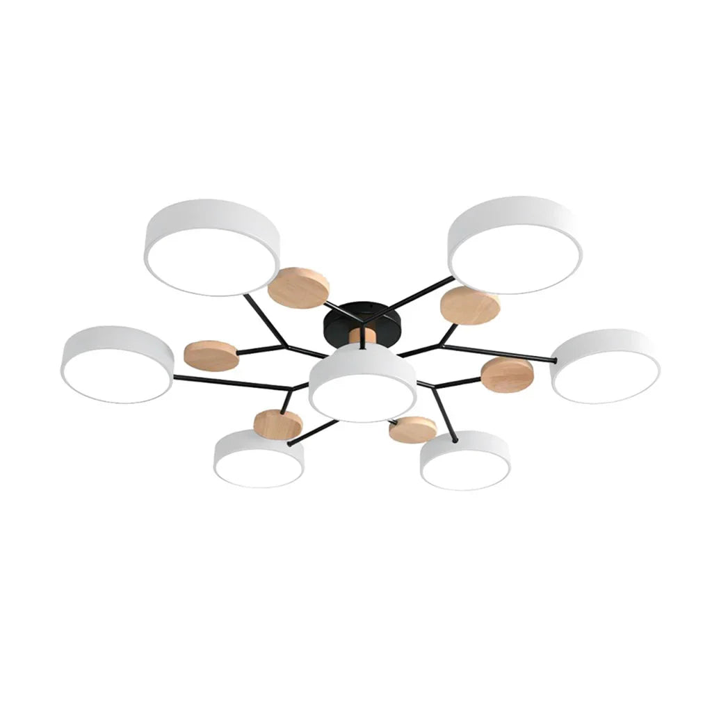 Mellow Glow | Plafoniera a LED Molecolare Flush Mount