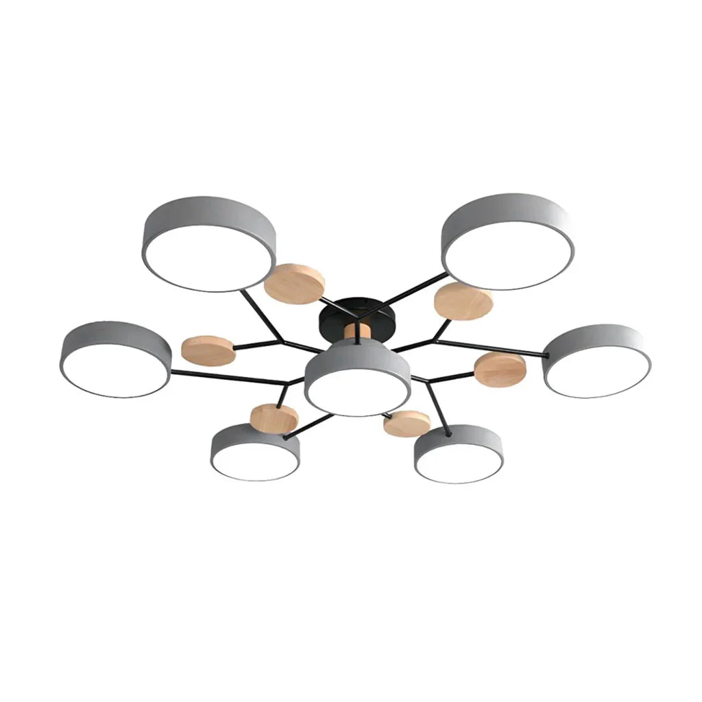 Mellow Glow | Plafoniera a LED Molecolare Flush Mount