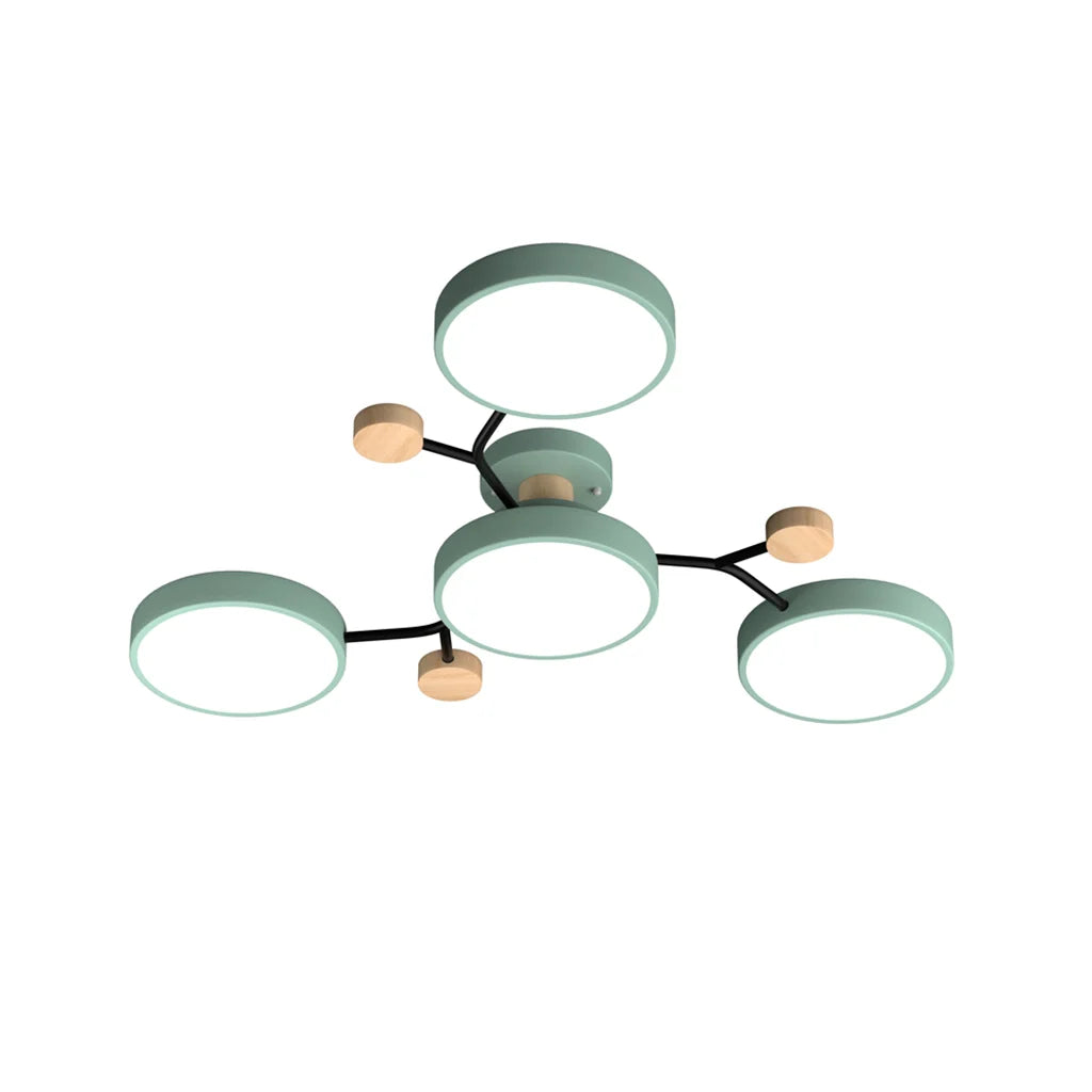 Mellow Glow | Plafoniera a LED Molecolare Flush Mount