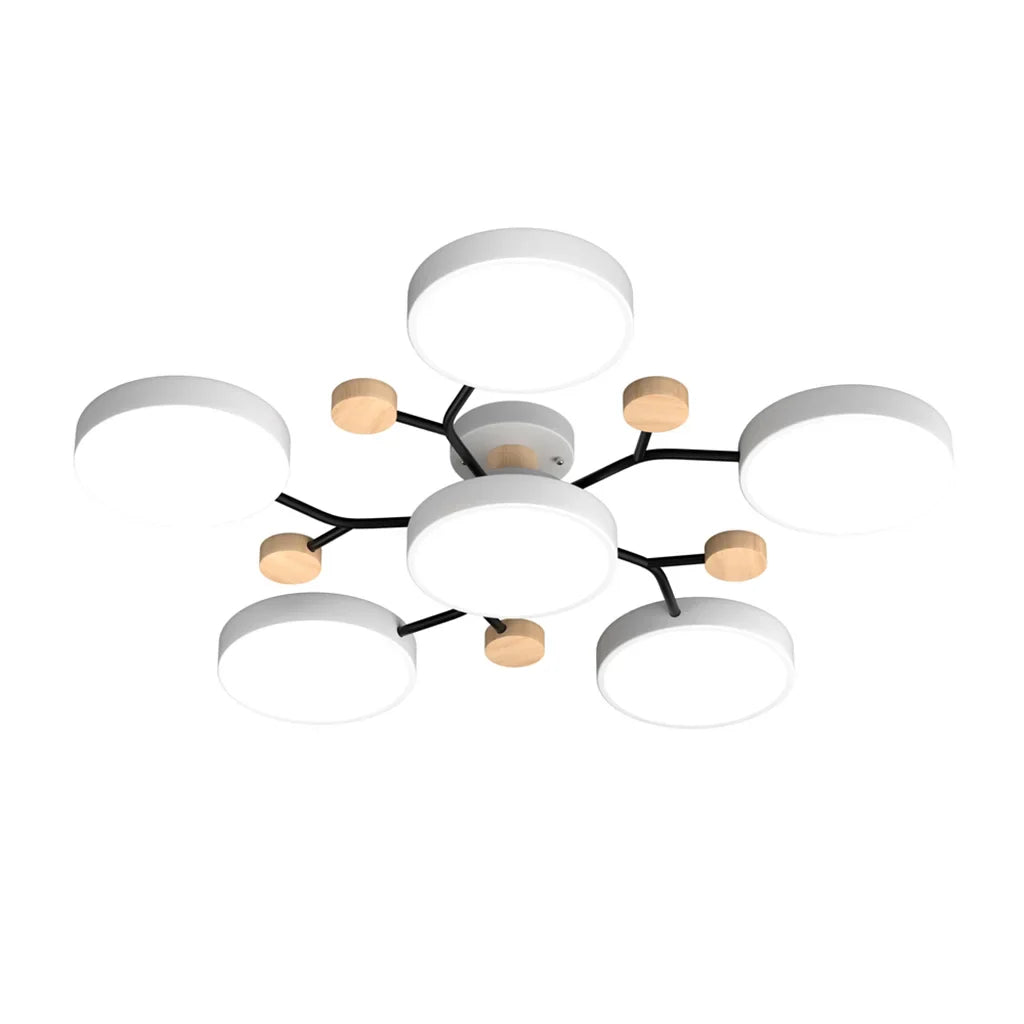 Mellow Glow | Plafoniera a LED Molecolare Flush Mount