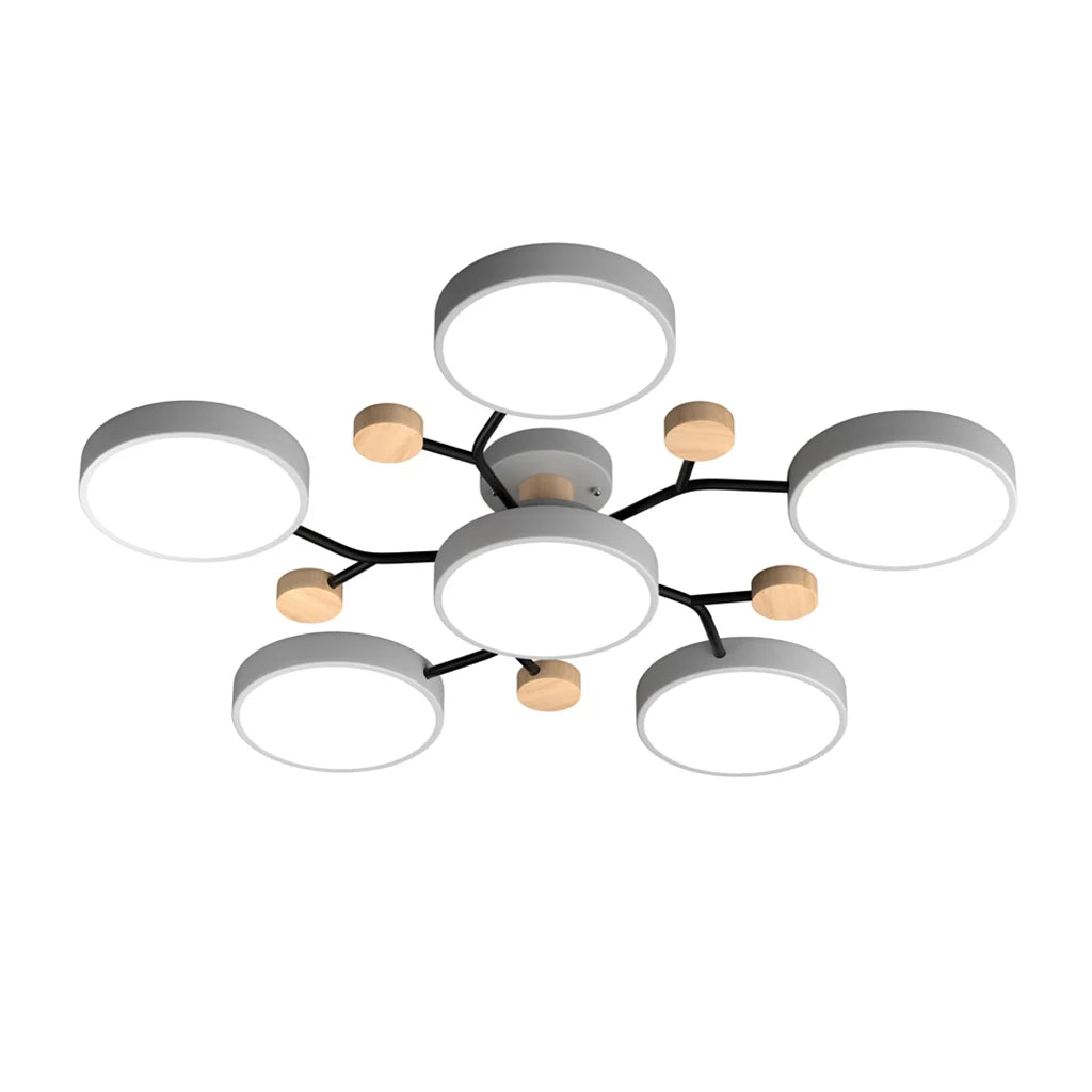 Mellow Glow | Plafoniera a LED Molecolare Flush Mount