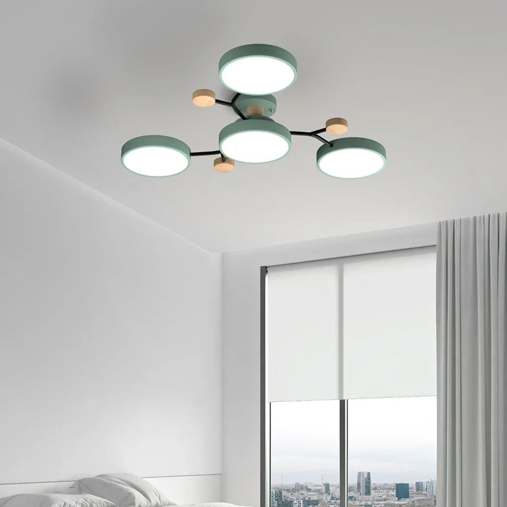 Mellow Glow | Plafoniera a LED Molecolare Flush Mount