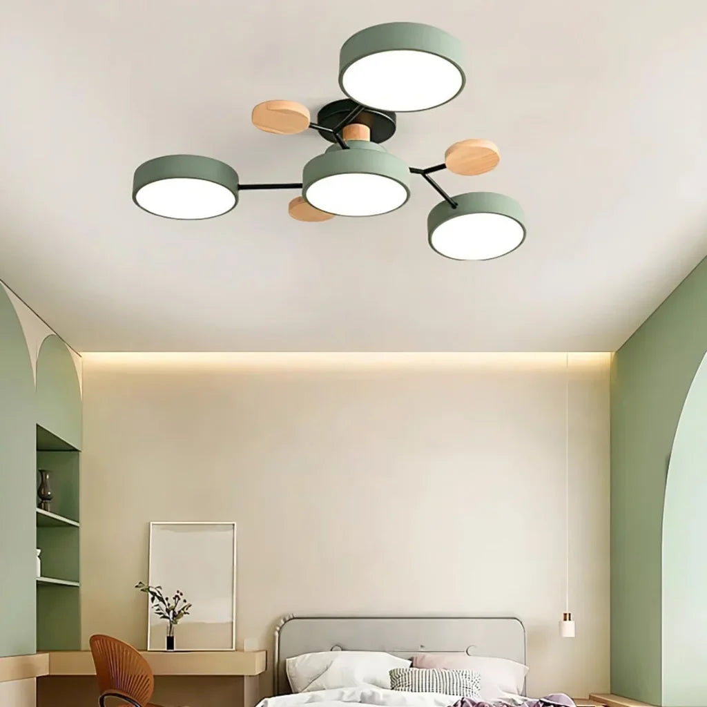Mellow Glow | Plafoniera a LED Molecolare Flush Mount