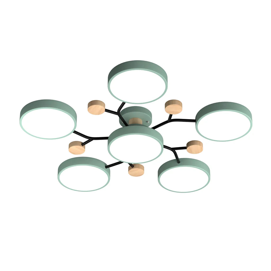 Mellow Glow | Plafoniera a LED Molecolare Flush Mount