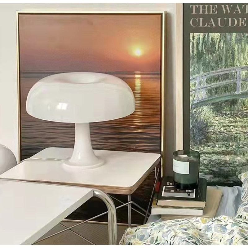 Minimalist Mushroom Table Lamp