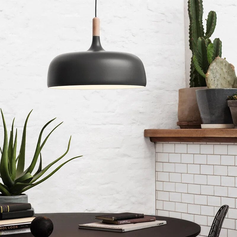 Minimalist Scandinavian Glass Pendant Light