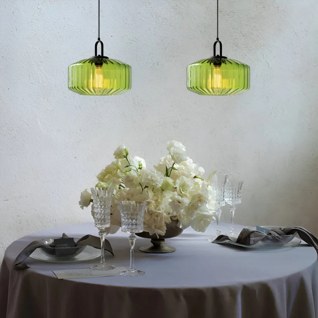 Mireta | Retro Glas Pendelleuchte
