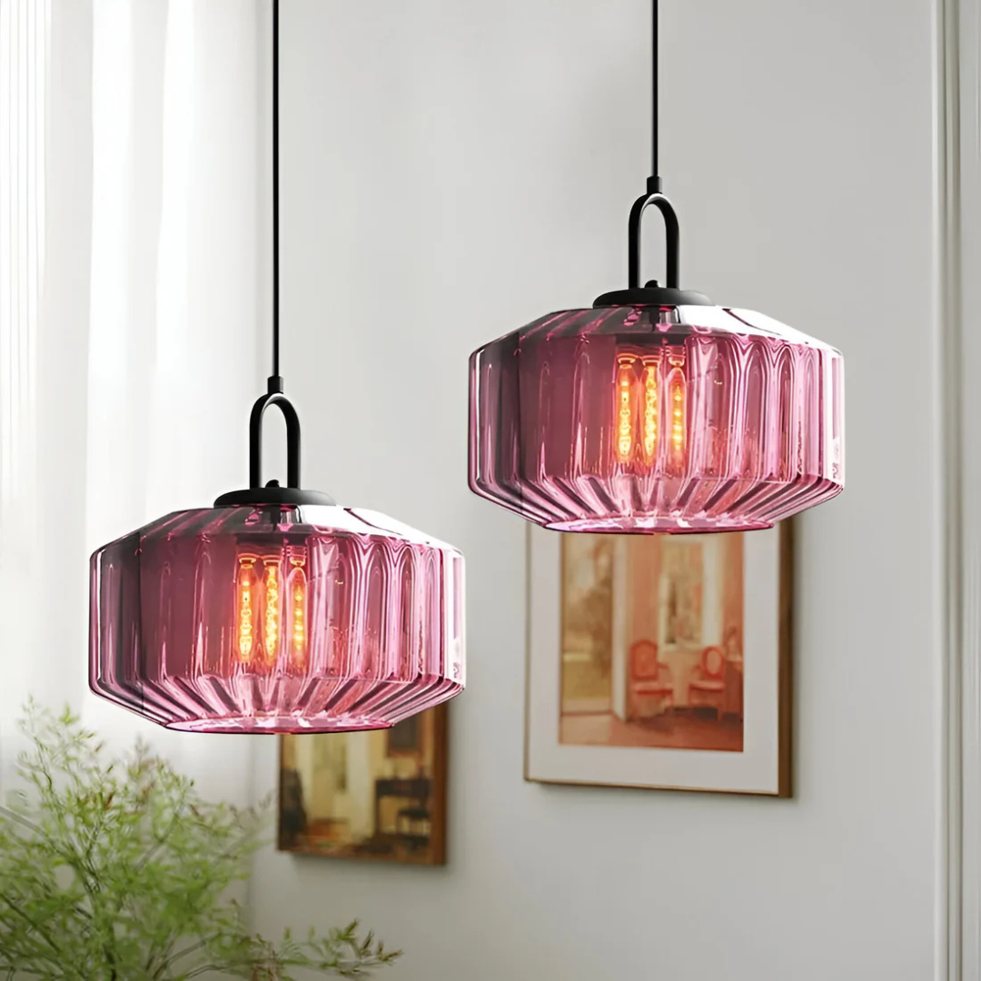 Mireta | Retro Glas Pendelleuchte