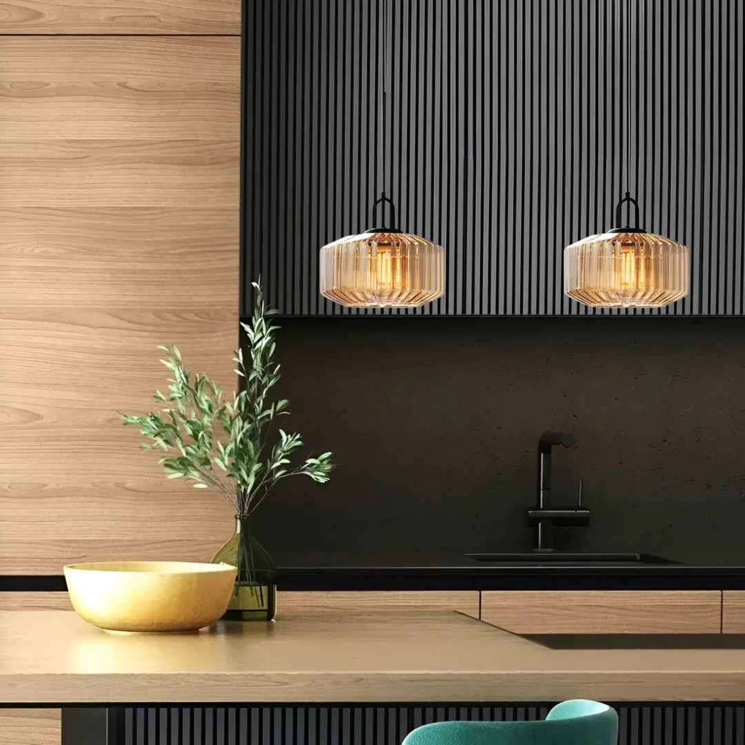 Mireta | Retro Glas Pendelleuchte