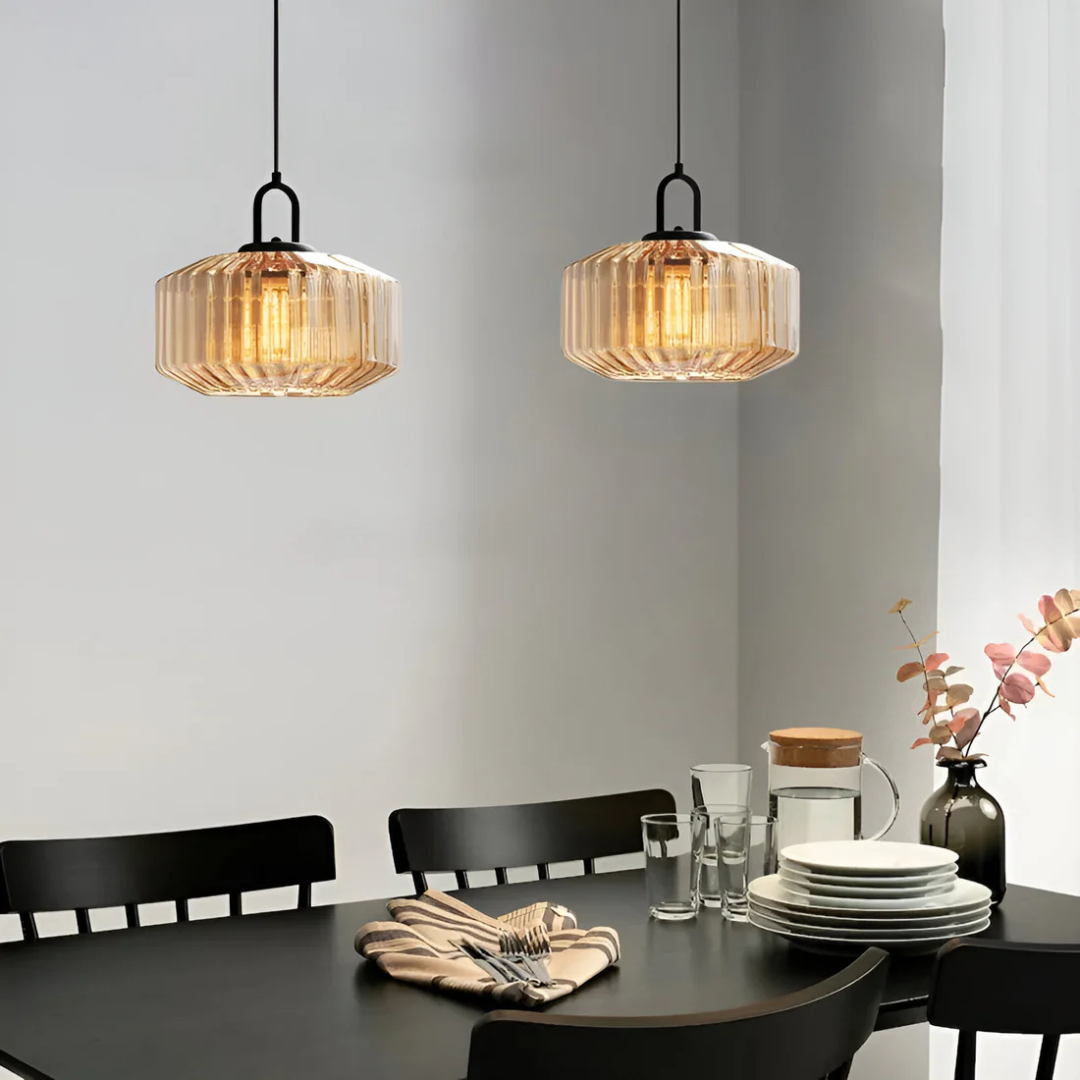 Mireta | Retro Glas Pendelleuchte