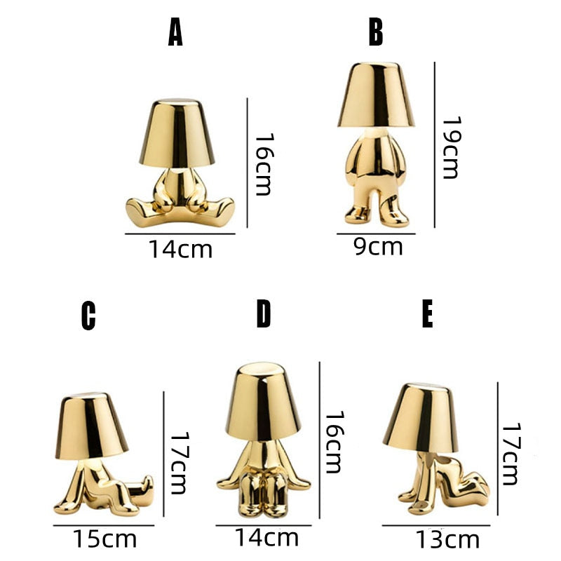 Thinker Statue LED Table Lamp