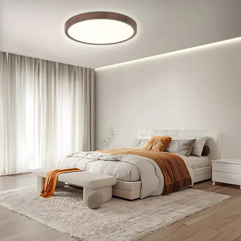 Modern Flush Mount Ceiling Light with Adjustable LED Effects for Home