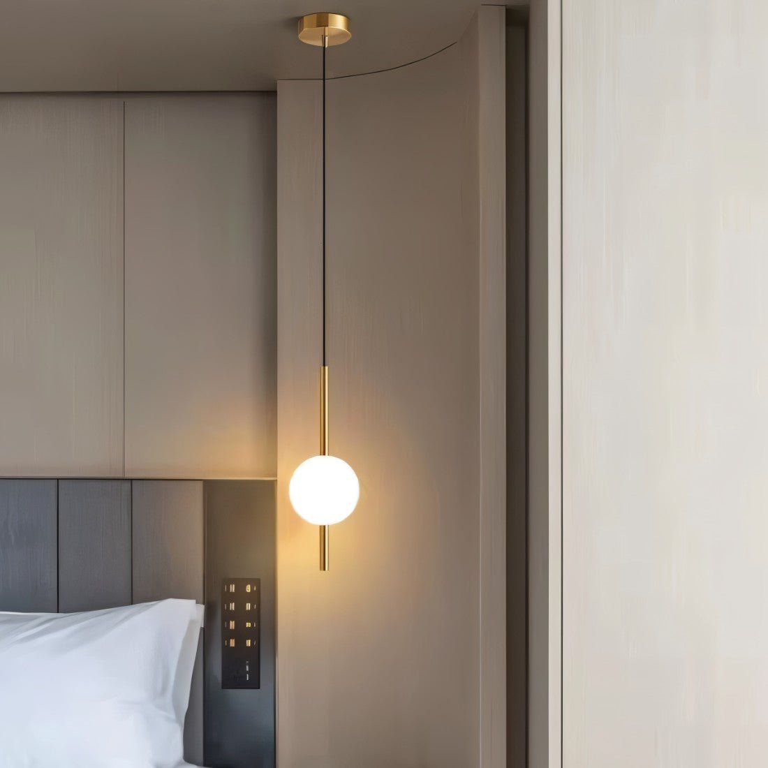 Modern Glass Pendant Light