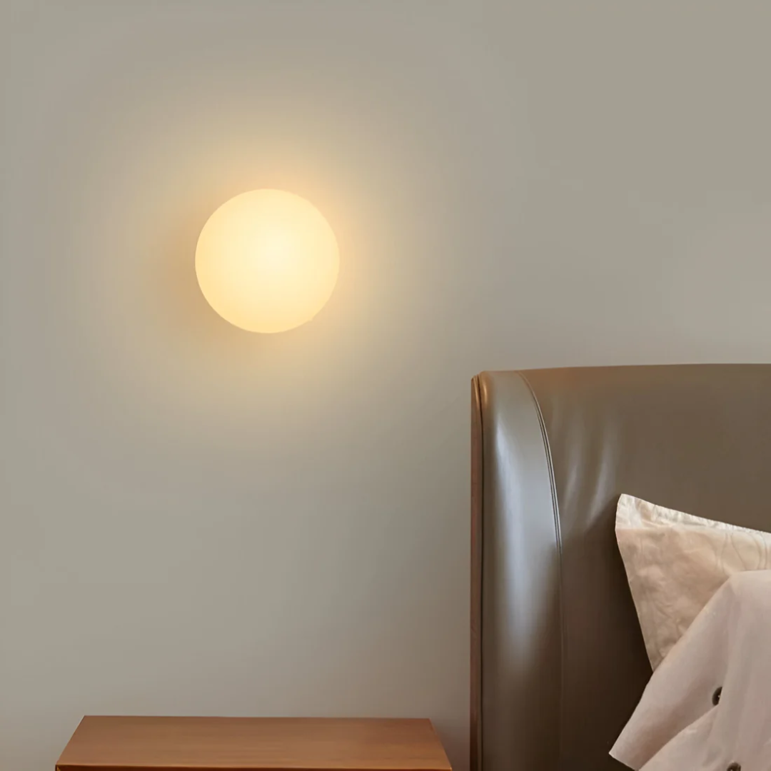 Elegant Design Modern Glass Wall Sconce Light