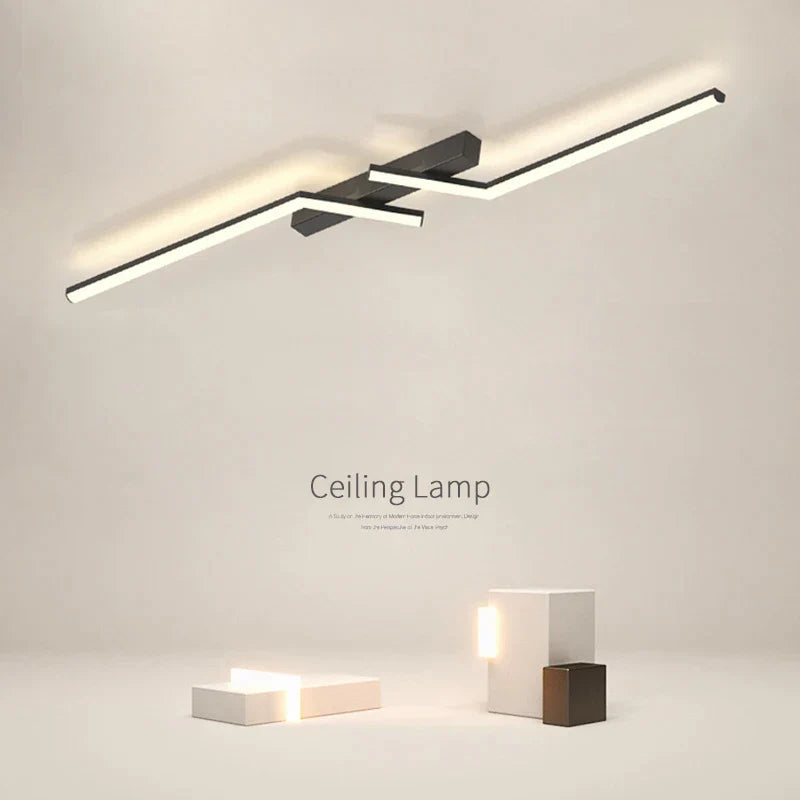 Modern LED Ceiling Light Fixture with Adjustable Brightness – Energy Efficient Minimalist Design for Home or Office 1