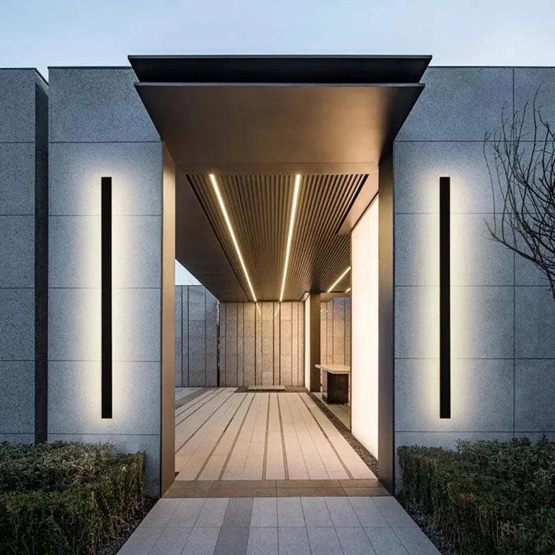 Modern LED outdoor wall light