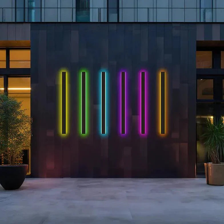 Modern LED outdoor wall light