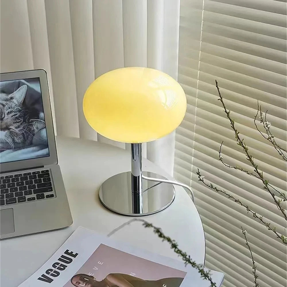 Draadloos ontwerp moderne lollipoptafellamp