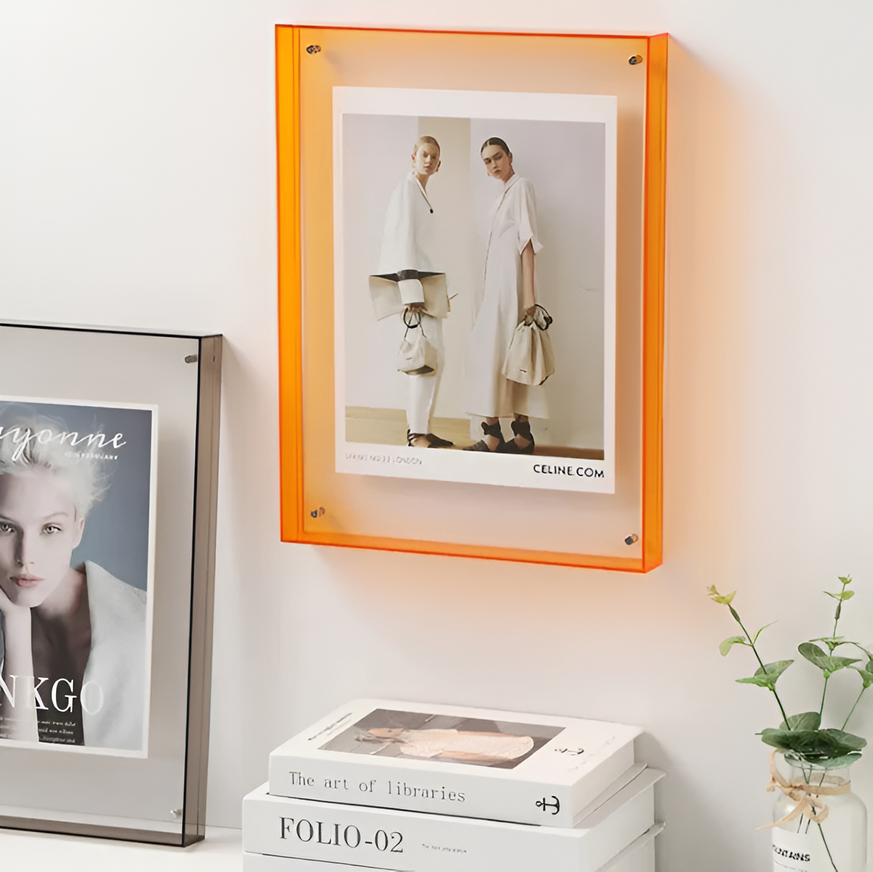 Modern Minimalist Acrylic Photo Frame for Photos and Artwork