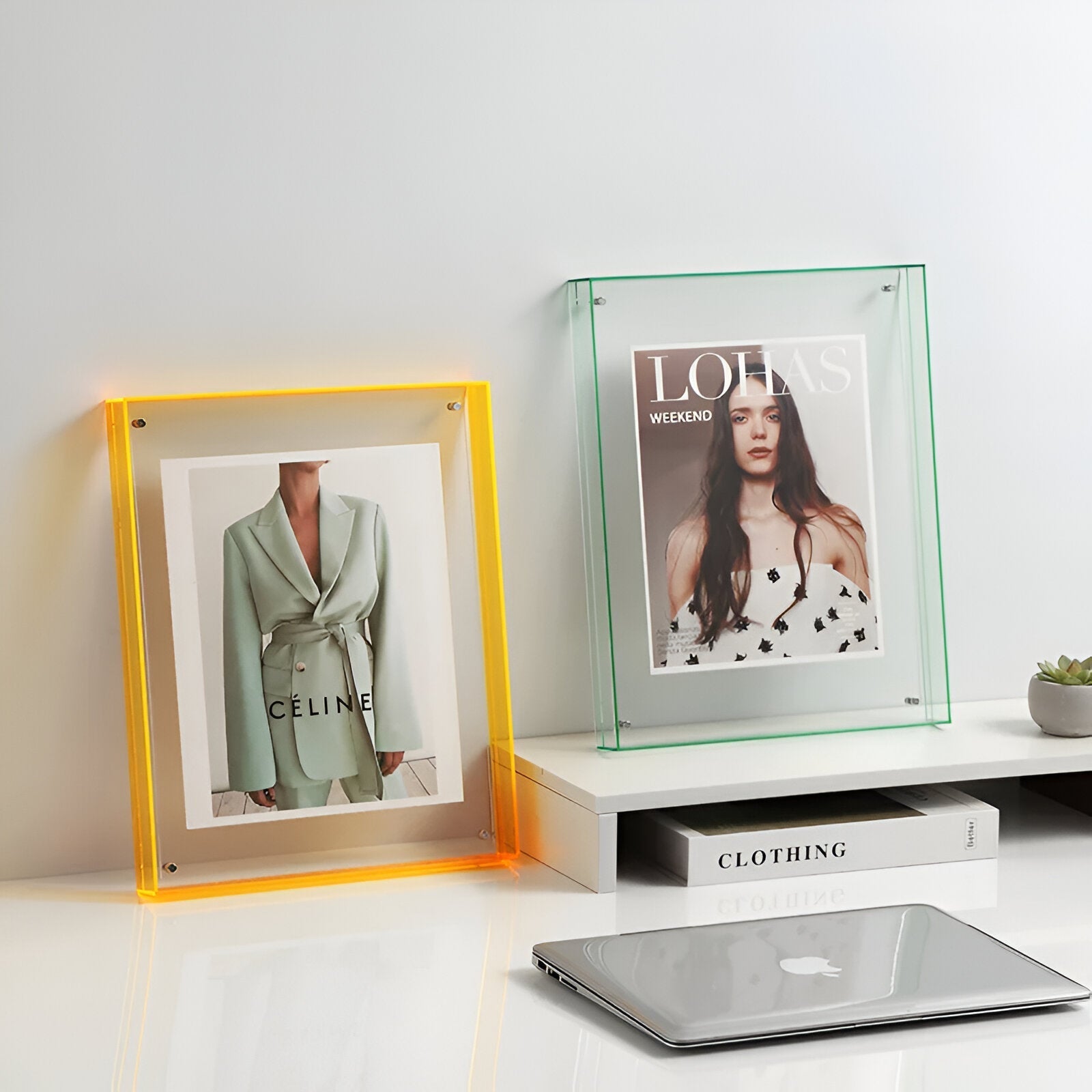 Modern Minimalist Acrylic Photo Frame for Photos and Artwork