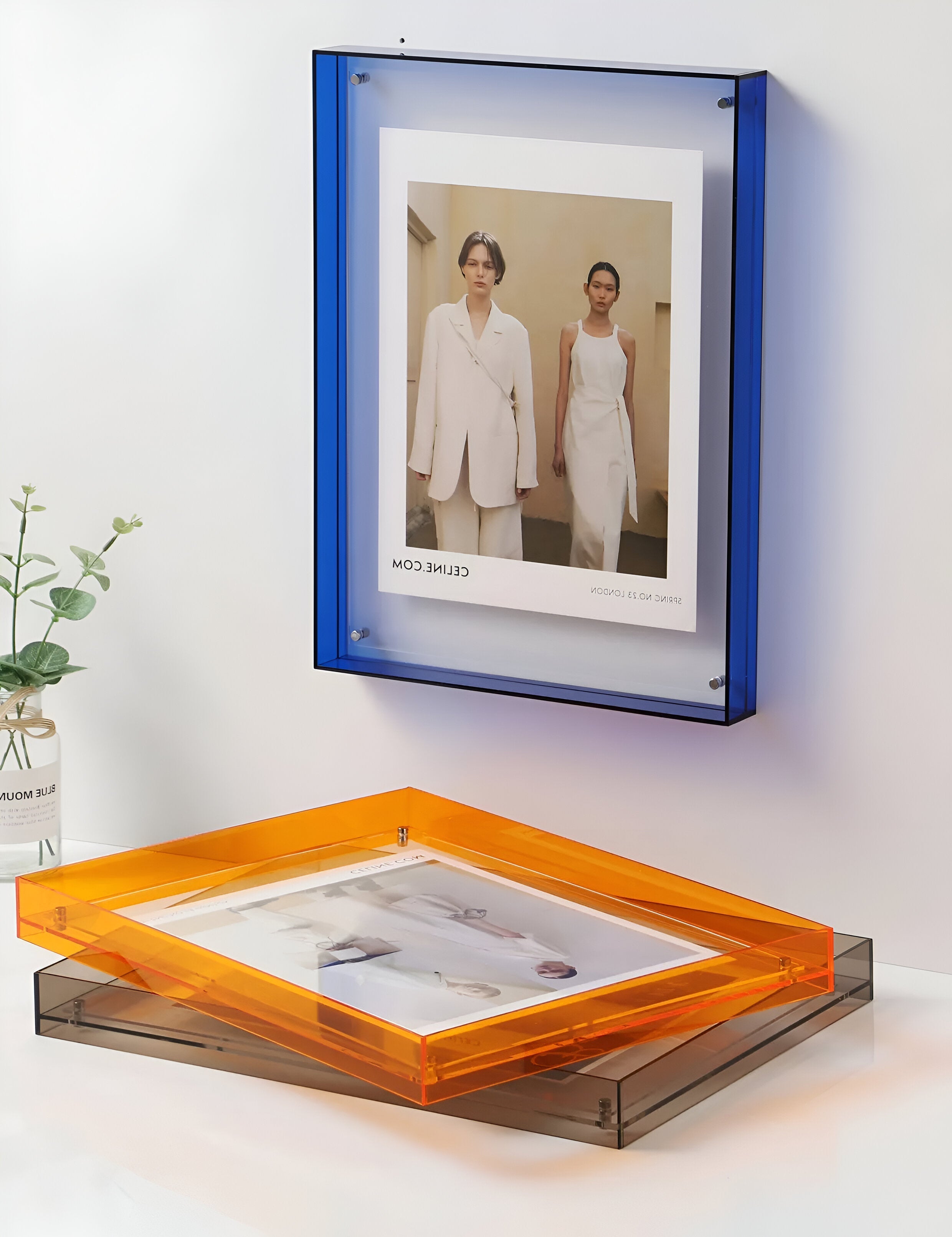 Modern Minimalist Acrylic Photo Frame for Photos and Artwork