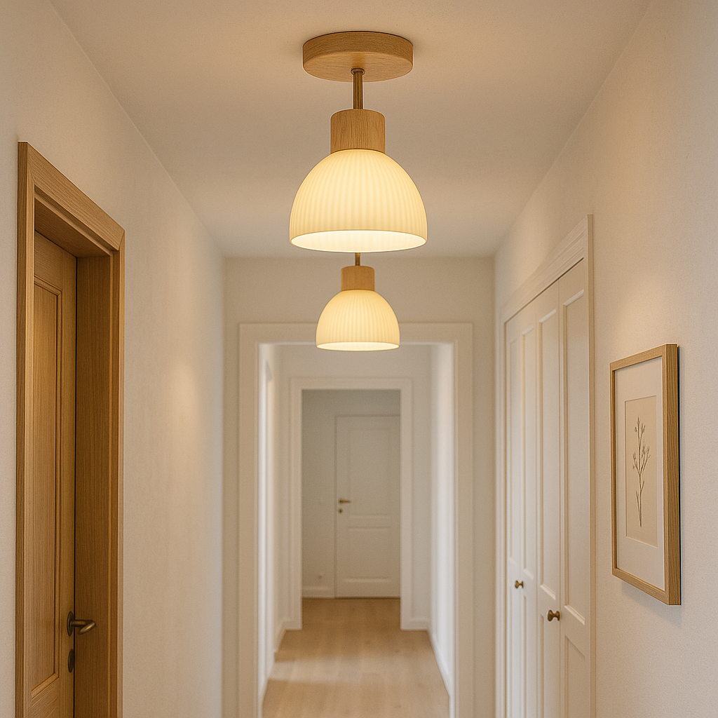 Modern Minimalist Flush Mount Ceiling Light Fixture