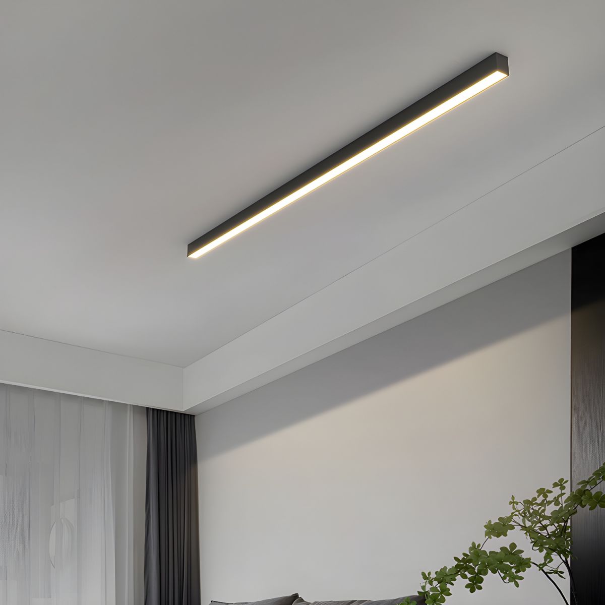 Modern Minimalist Linear LED Ceiling Light