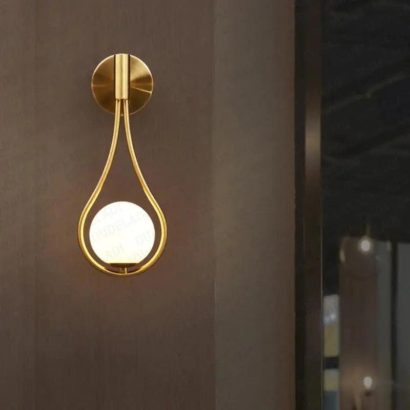 Elegant Minimalist Design Modern Nordic Wall Sconce Light