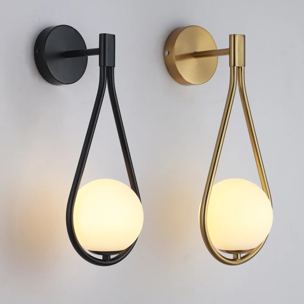 Elegant Minimalist Design Modern Nordic Wall Sconce Light