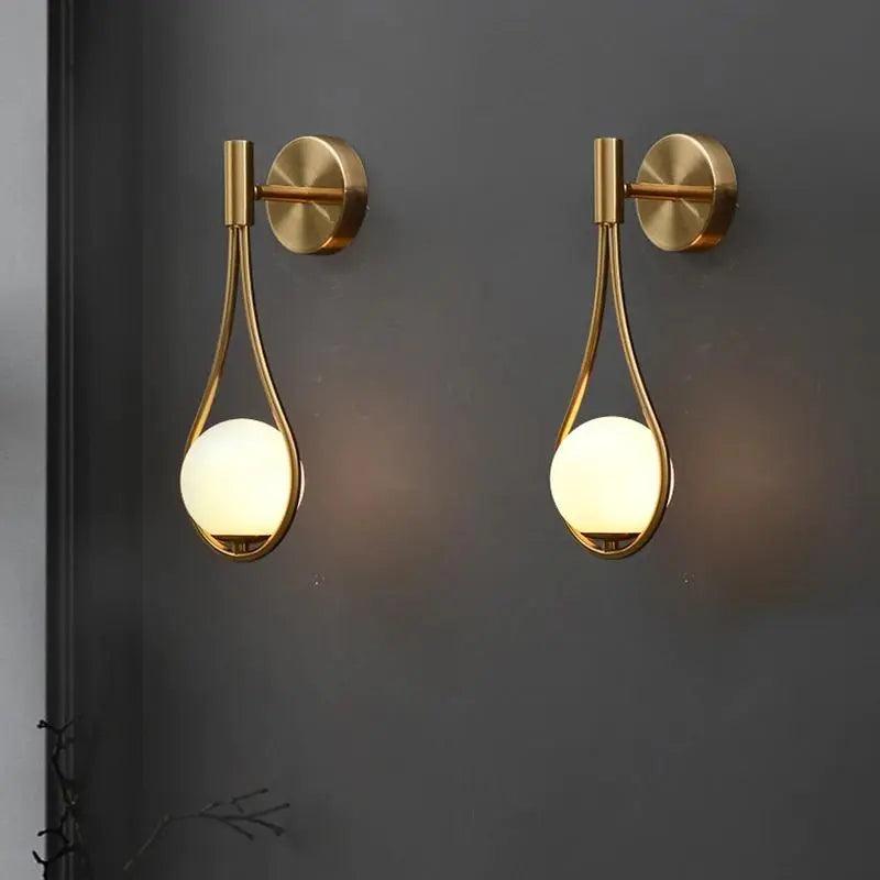 Elegant Minimalist Design Modern Nordic Wall Sconce Light