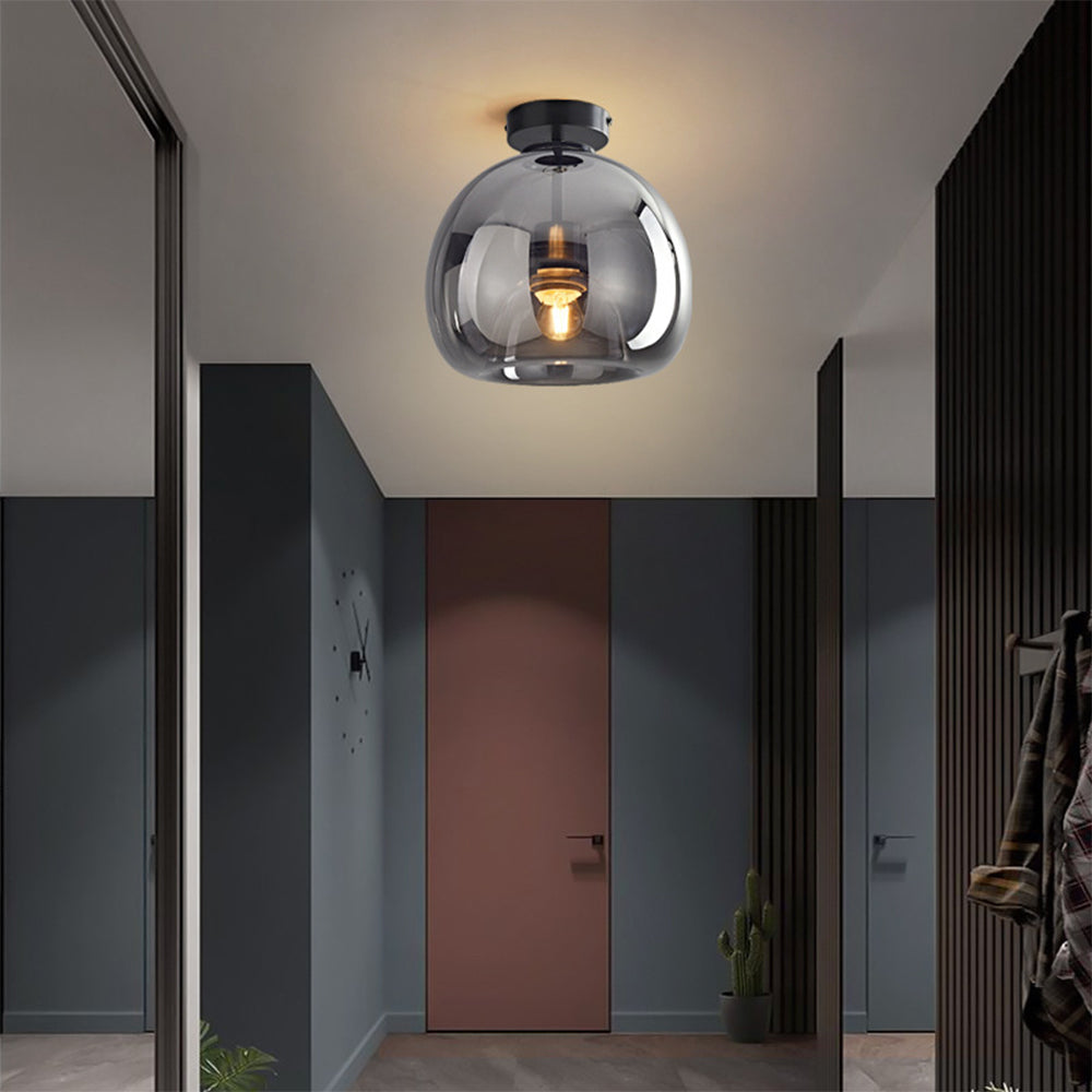 Modern Retro Flush Mount Ceiling Light Fixture