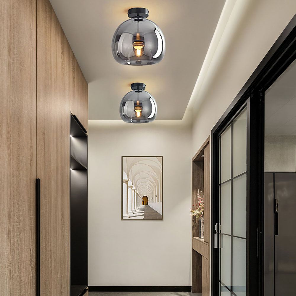 Modern Retro Flush Mount Ceiling Light Fixture