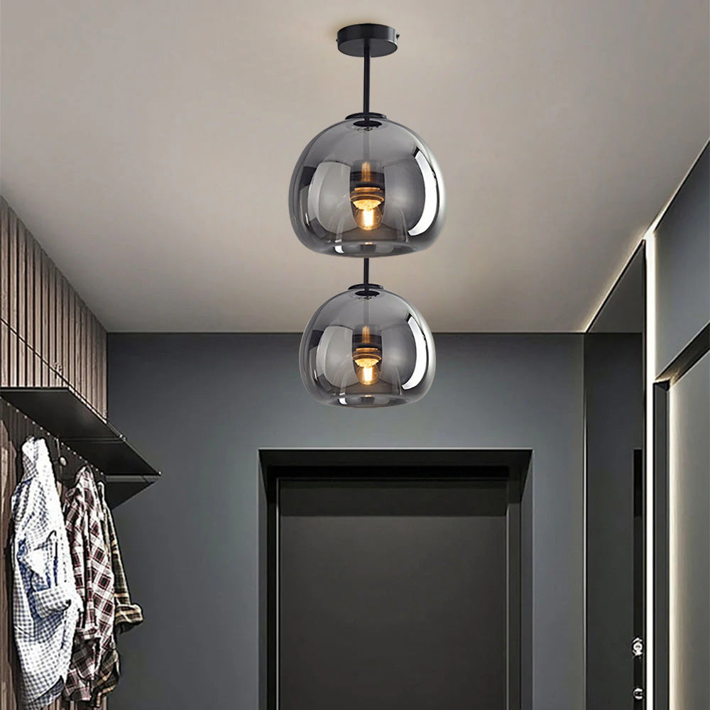 Modern Retro Flush Mount Ceiling Light Fixture