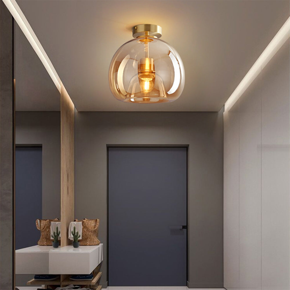 Modern Retro Flush Mount Ceiling Light Fixture