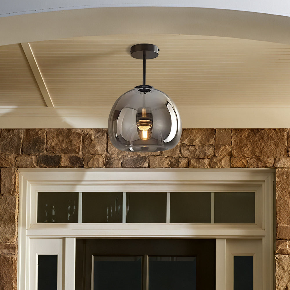 Modern Retro Flush Mount Ceiling Light Fixture