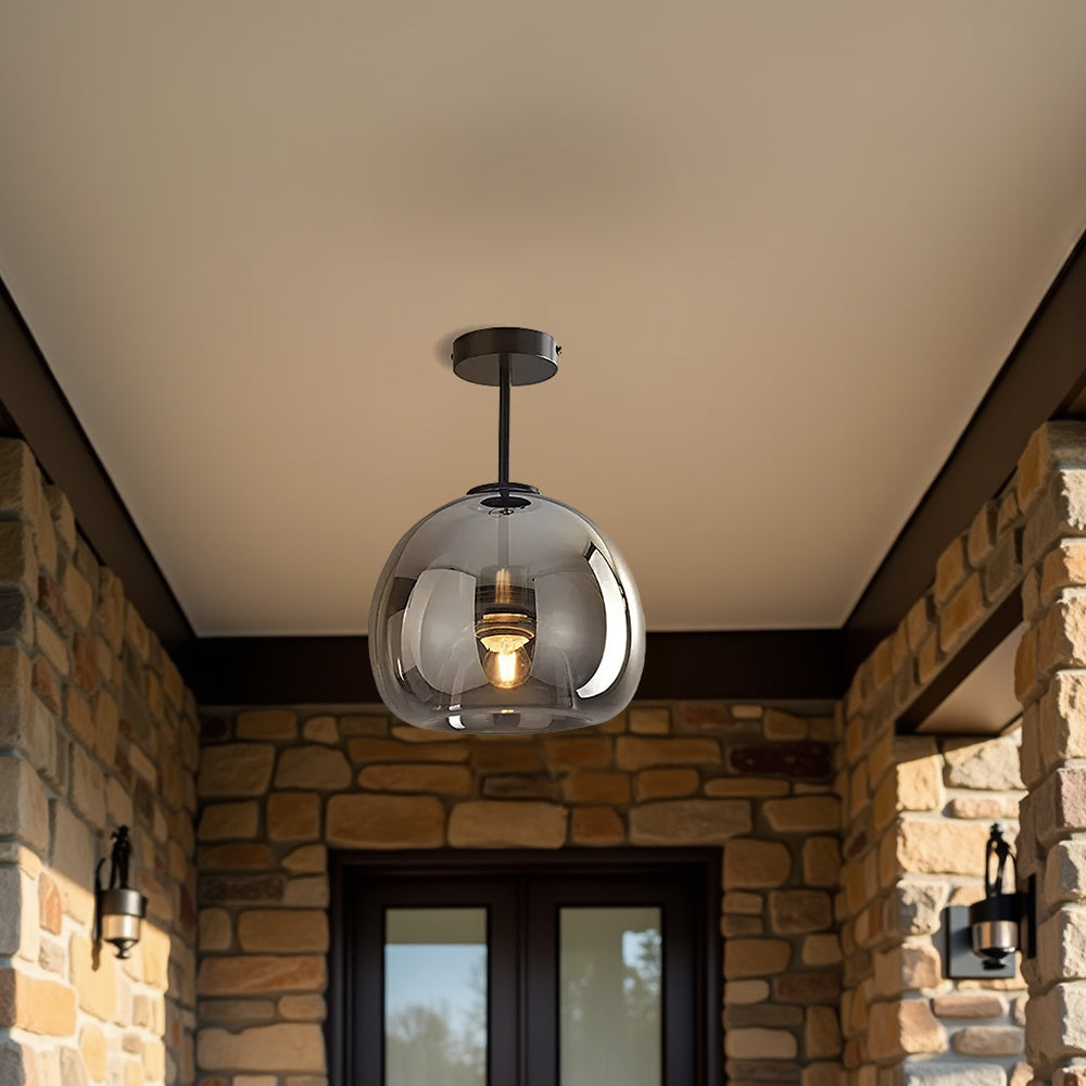 Modern Retro Flush Mount Ceiling Light Fixture