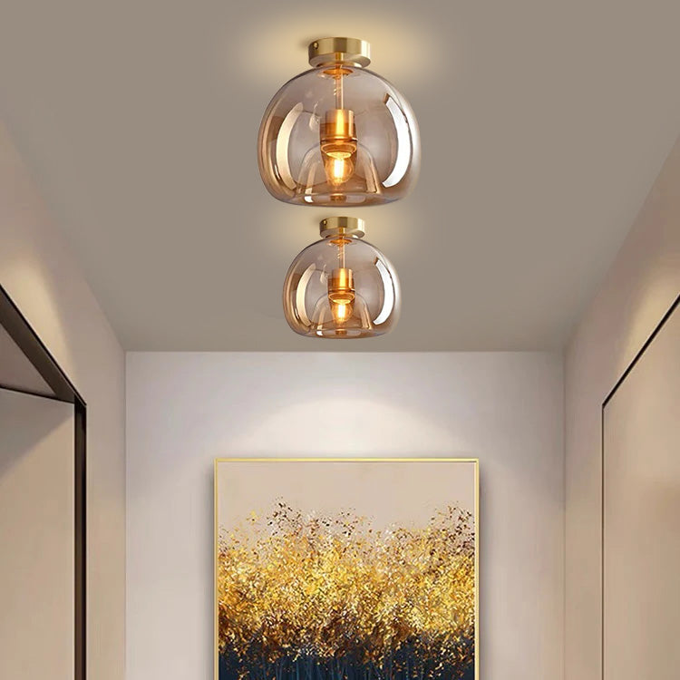Modern Retro Flush Mount Ceiling Light Fixture