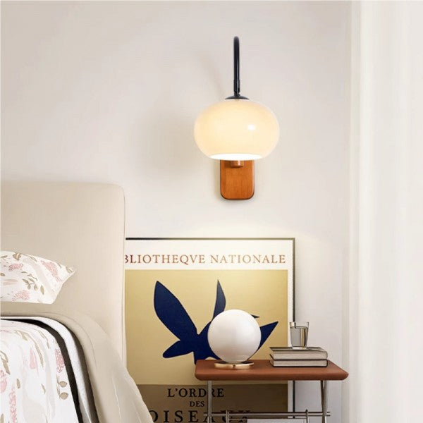Modern Rotatable Glass Wall Sconce Lighting