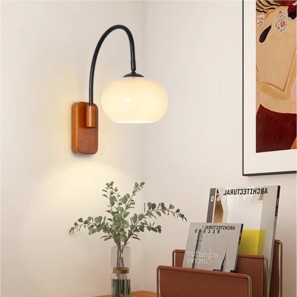 Modern Rotatable Glass Wall Sconce Lighting