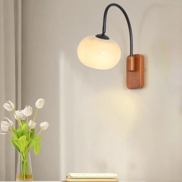 Modern Rotatable Glass Wall Sconce Lighting